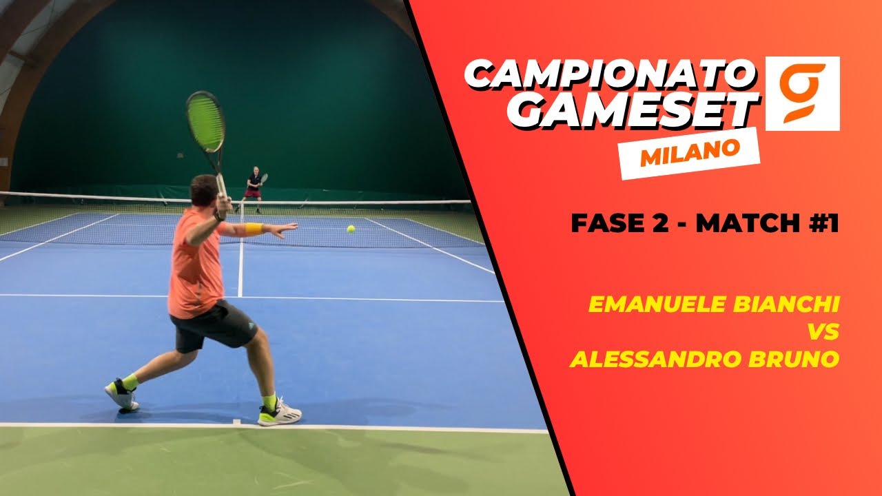 PRIMA PARTITA della FASE 2 a MILANO! Campionato Gameset - Tennis Highlights