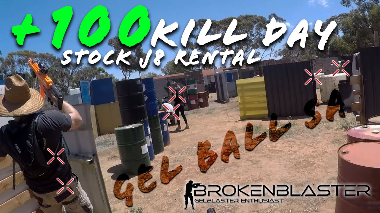100 Kills With A Rental J8 Gel Blaster / The Battle For Waterloo
