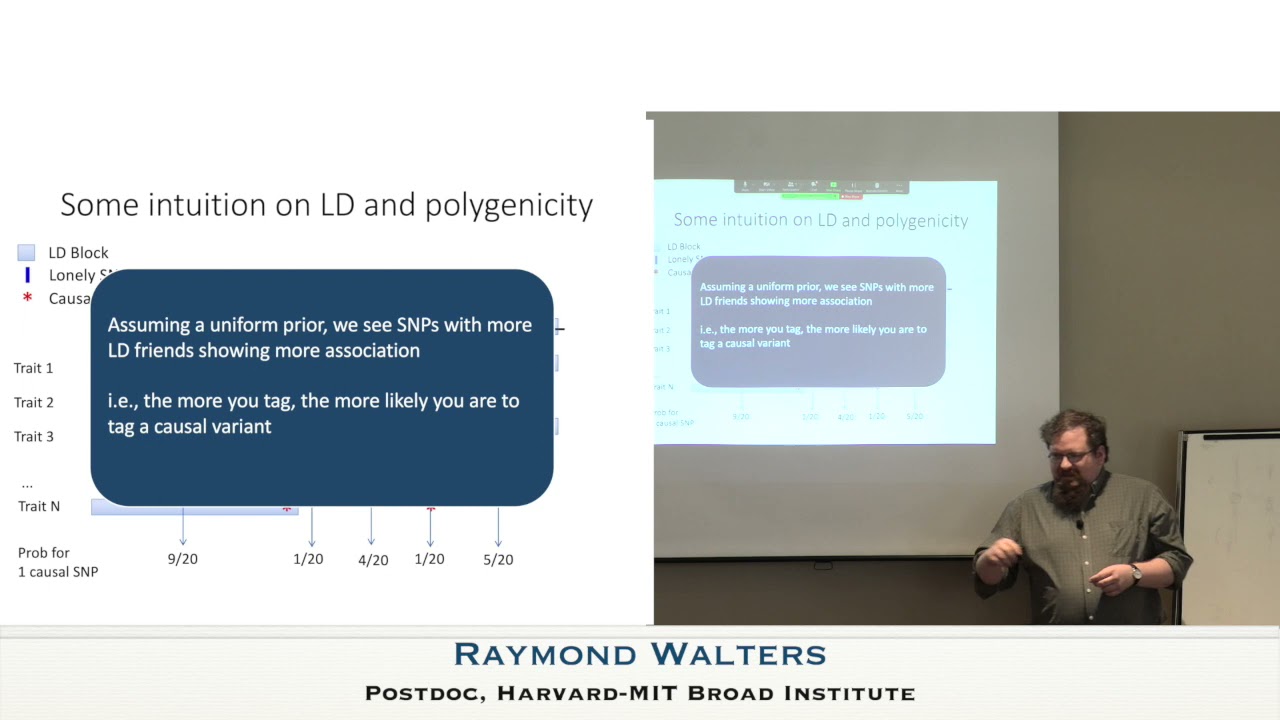 14 A  Raymond Walters, LD Score Regression 1