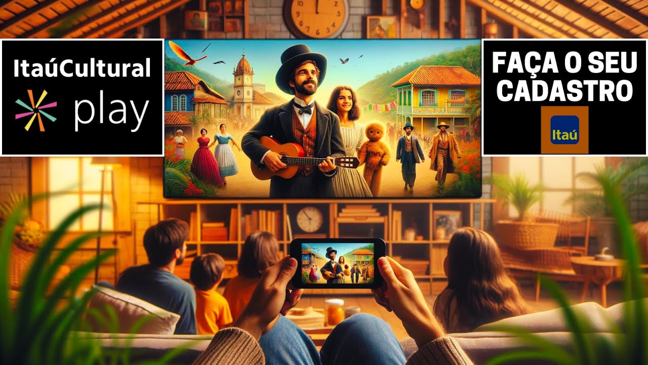 ITA&Uacute; CULTURAL PLAY: Fa&ccedil;a o Seu Cadastro