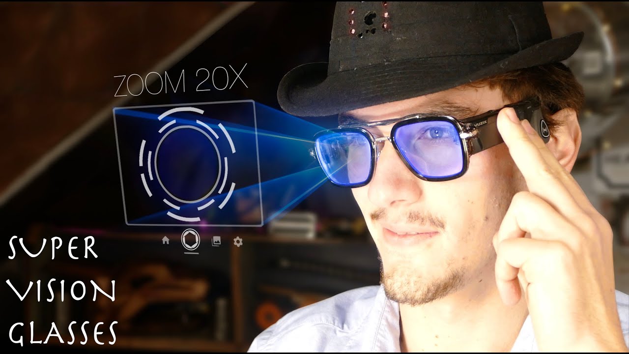 Building Super Vision HUD Smart Glasses! - 20x Zoom, Night Vision, and More!!