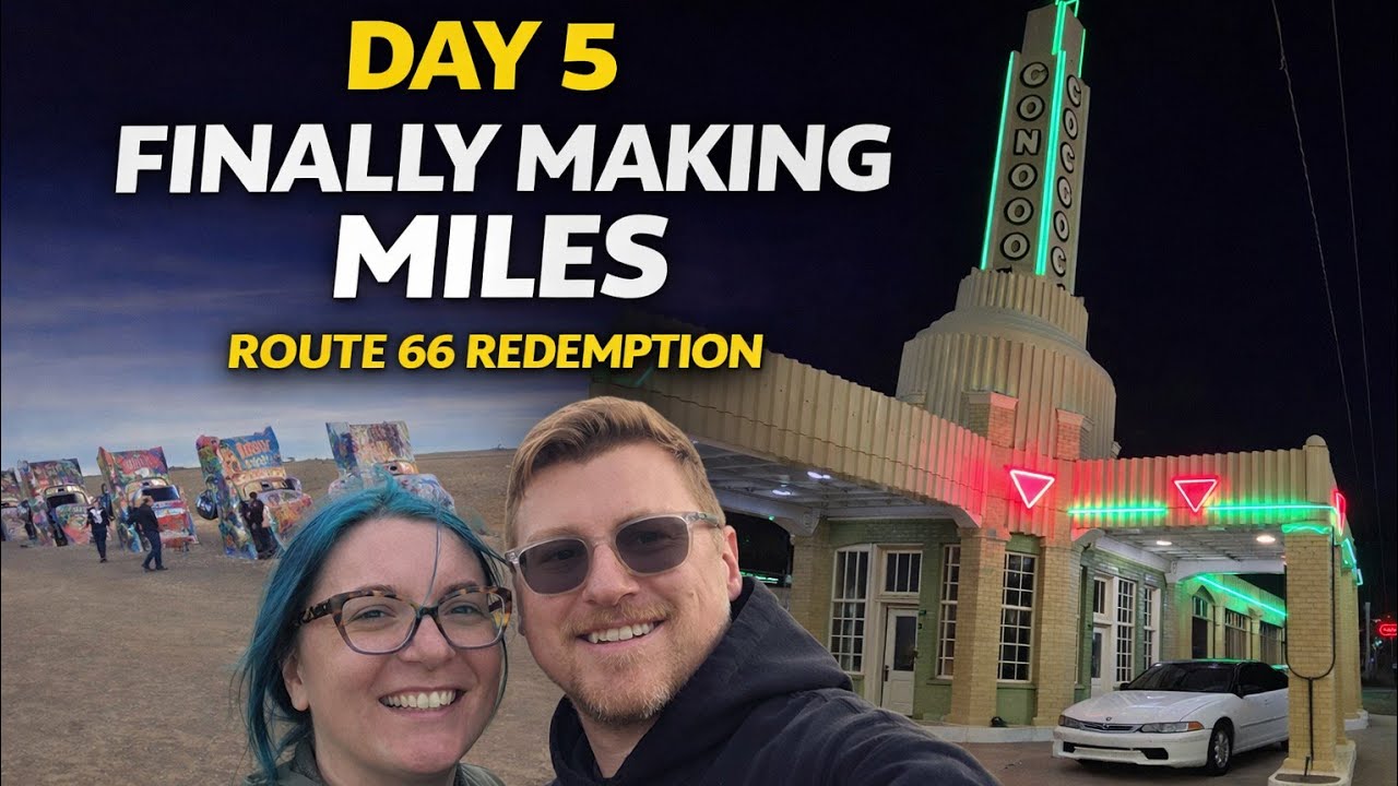 The DSM Finally Behaves | Route 66, Cadillac Ranch & Oklahoma