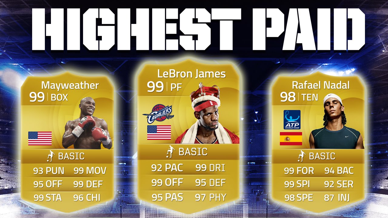 HIGHEST PAID ATHLETES