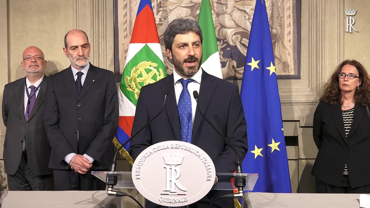 dichiarazioni alla stampa del Presidente della Camera Roberto Fico