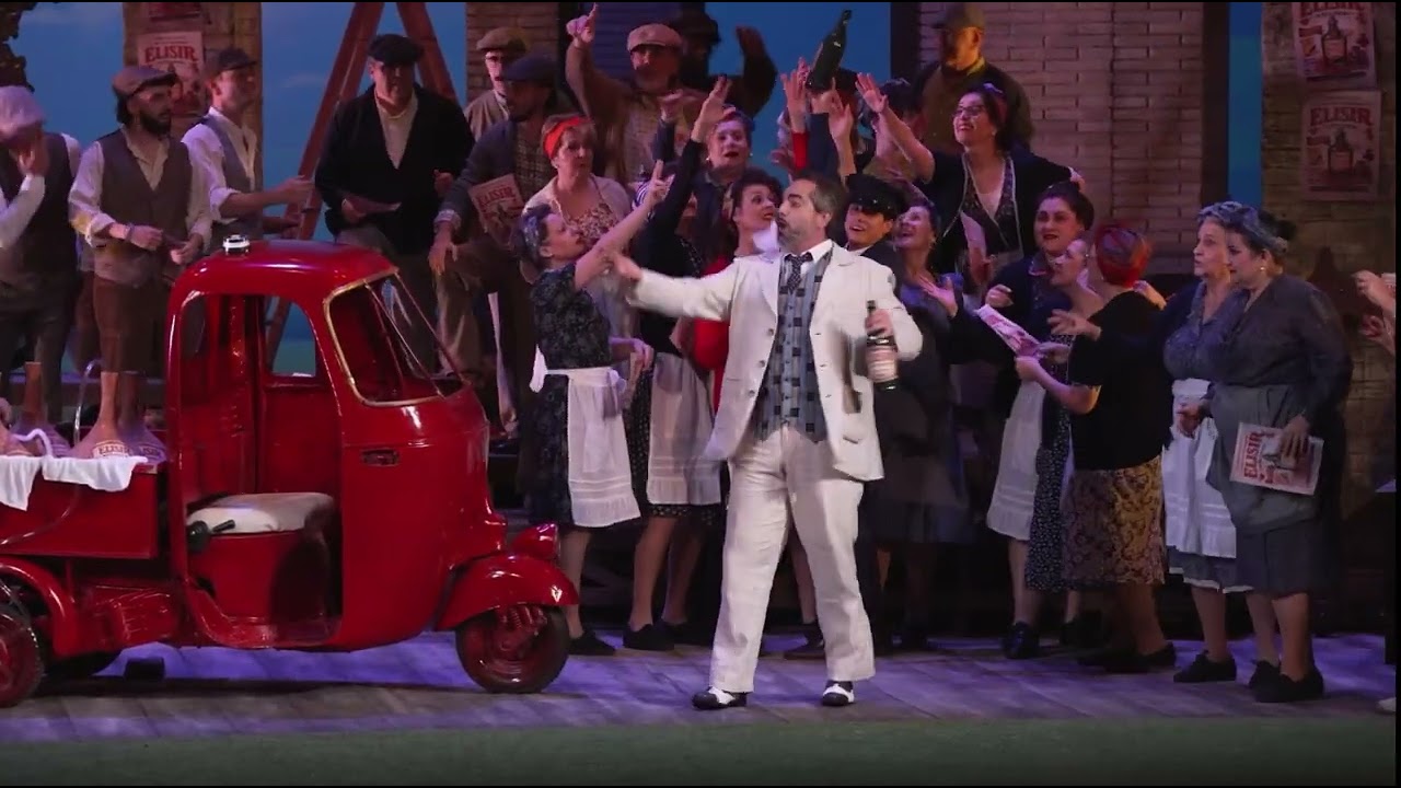 Udite, udite! Oh rustici! Aria Dulcamara: PABLO RUIZ. L’Elisir d’amore. Donizetti