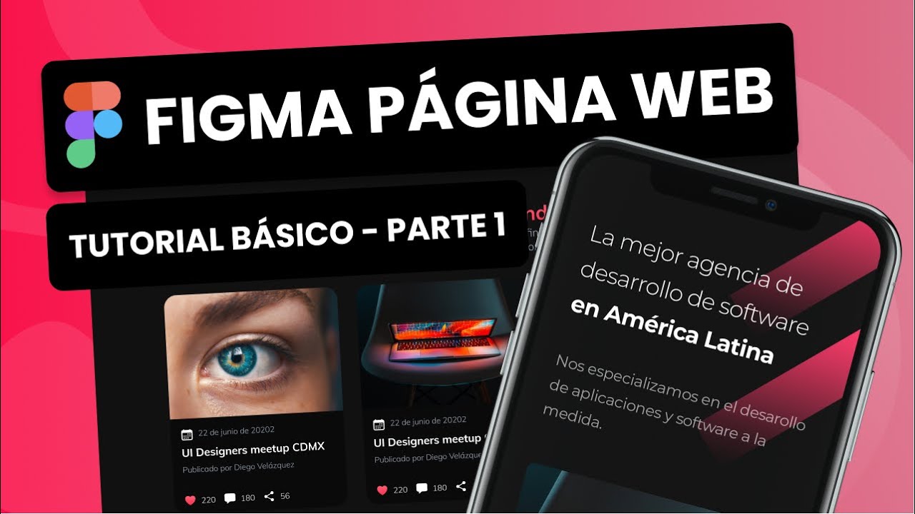 Figma tutorial español | Como diseñar una Web - Parte 1