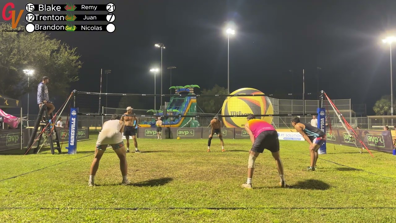 Finals Grass Nationals 2024 Gainesville Grass Volleyball Triples
