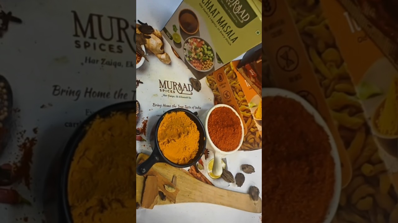 #muraadspices #spicesbusiness #spices #indianfood #masala #chaatmasala #spicesofindia
