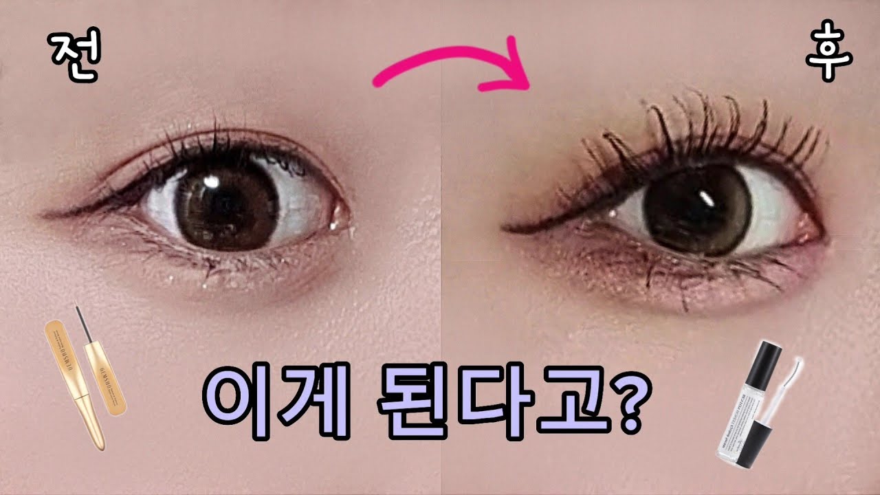 속눈썹 완전 길어지는 속눈썹 영양제 추천 🔥 내돈내산 젬소vs벤튼 😳 / 미친듯이 길어짐 주의!!