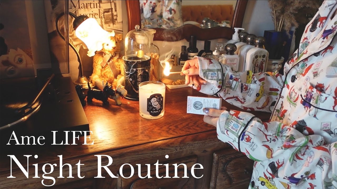 vlog [Ночная рутина] Ночная рутина для сна в 23:00｜Ужин｜Ночной уход за кожей｜Токио｜Работник