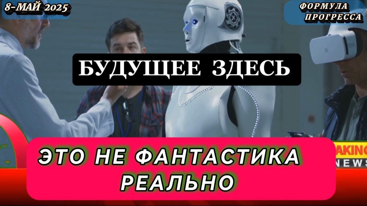7 технологий, которые уже меняют будущее | Научные прорывы 2025. 8 - май