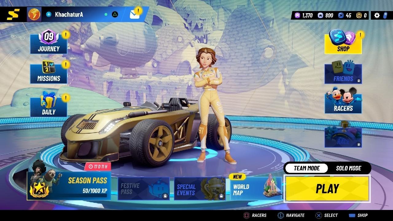 Disney Speedstorm - 10 minutes of new gameplay 2026 / 4K / PS5 