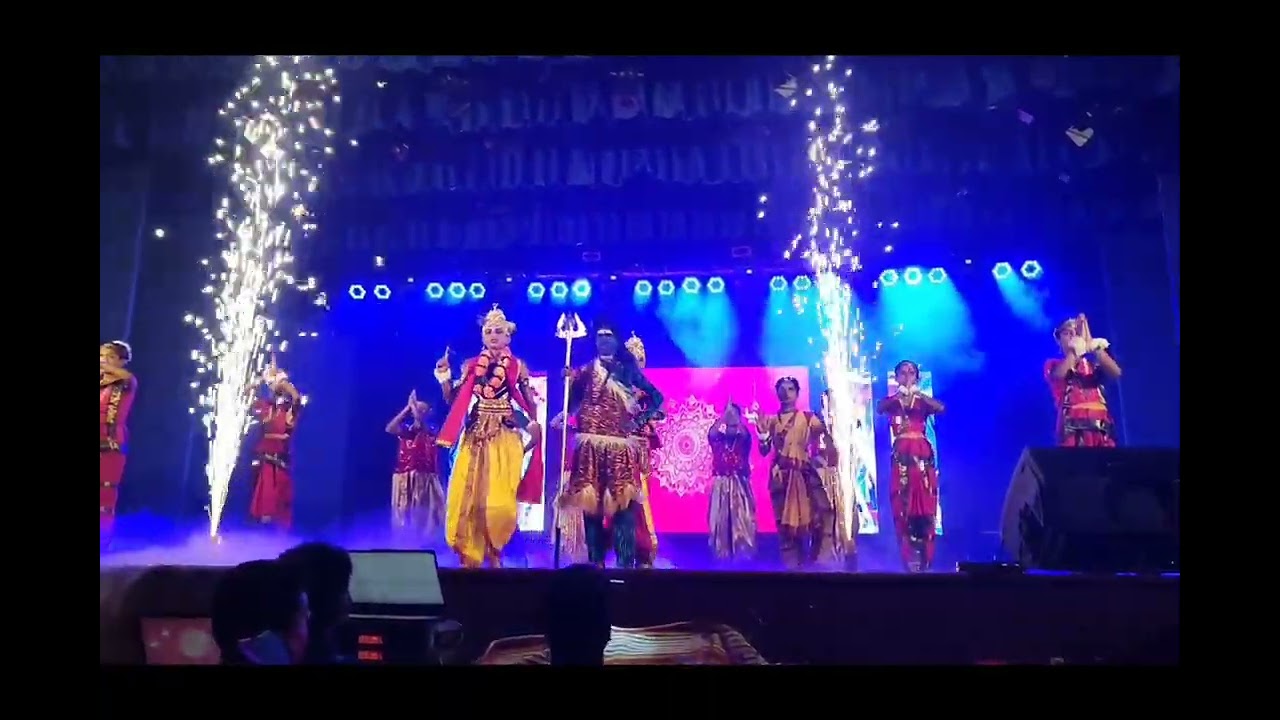 NAVRAS OF LORD SHIVA/SHIV TANDAV/DANCE BY STUDENTS OF SAINIK SCHOOL CHANDRAPUR ANNUAL PROGRAM 2K23