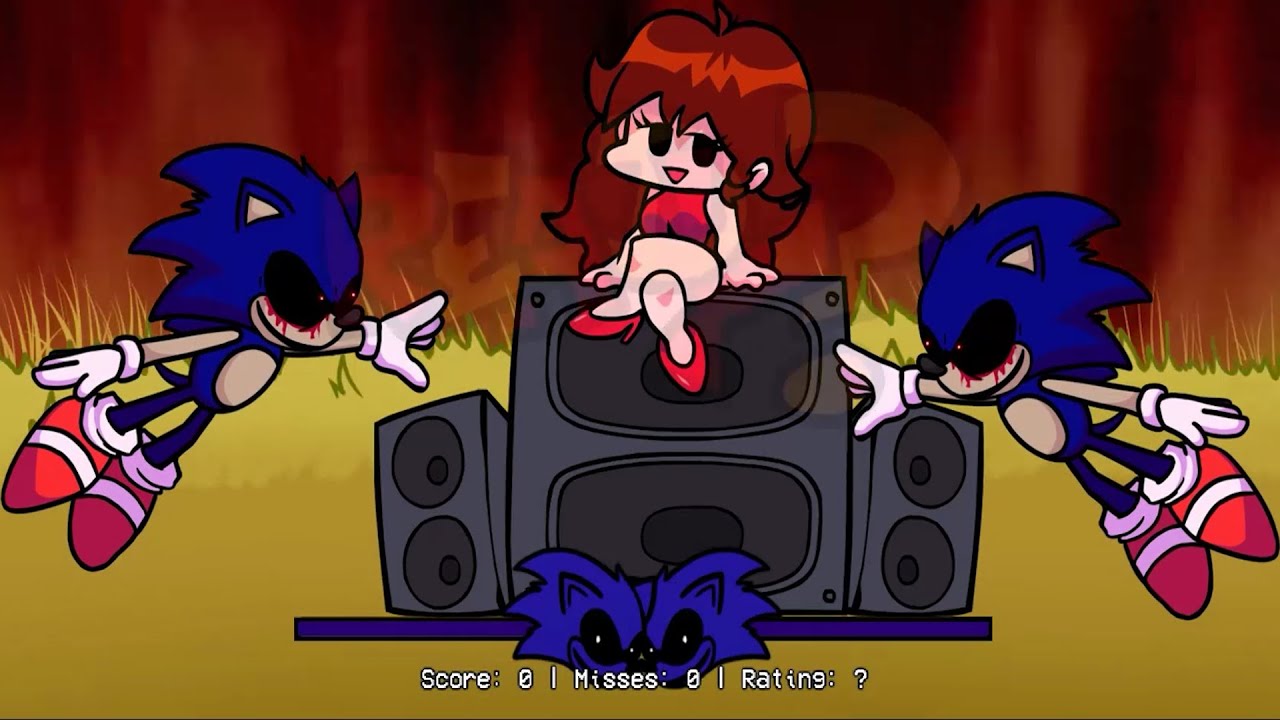 FNF Confronting Yourself But Only Sonic.Exe Sing It - Friday Night Funkin