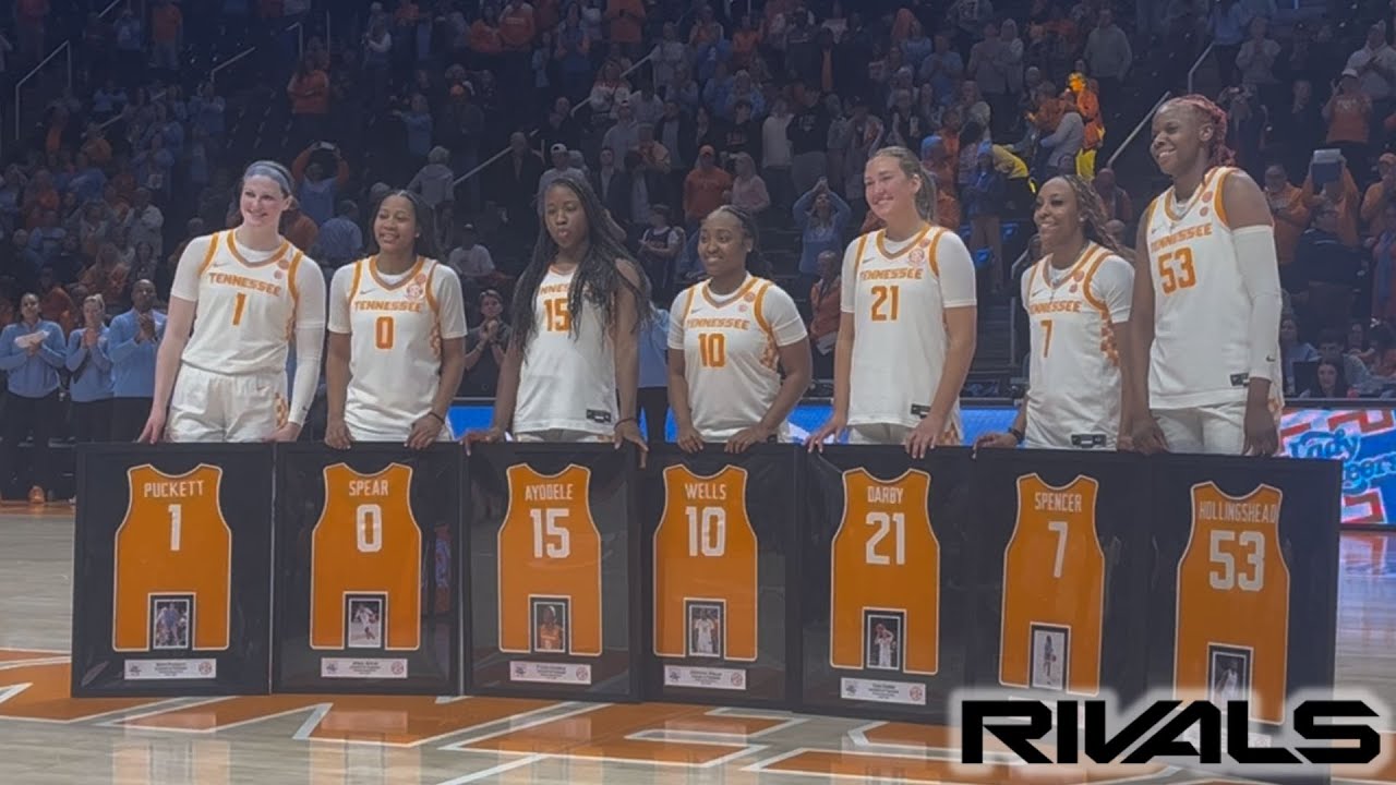 Lady Vols basketball 2025 Senior Day