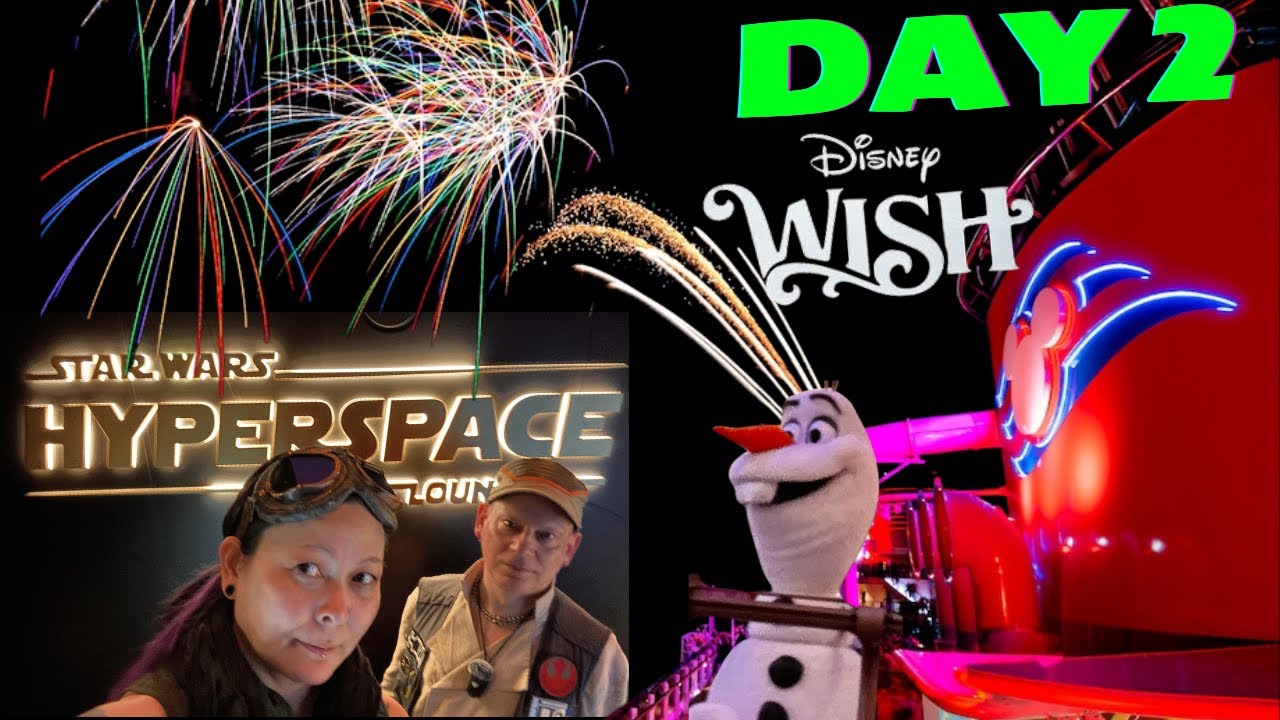Круиз Disney On The Wish Day 2 | Пиратская ночь, бар «Звёздные войны» и OLAF