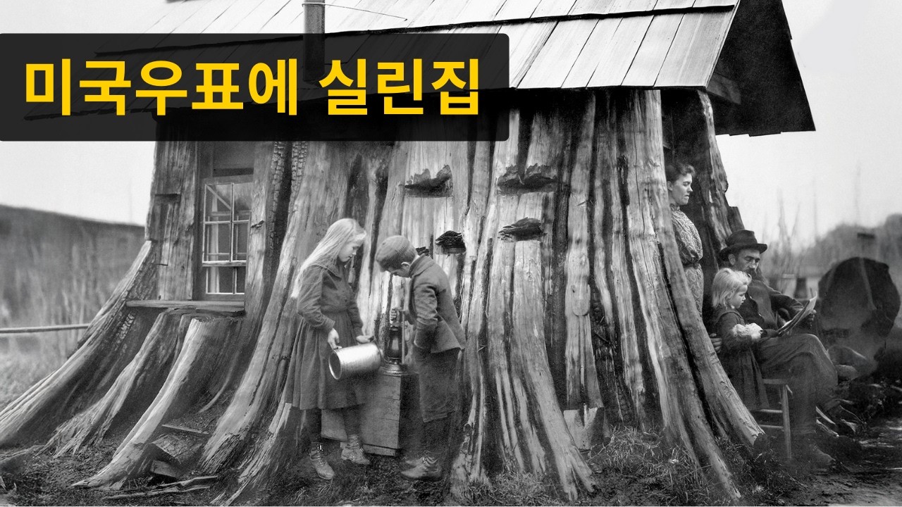 그루터기 하우스: 미국 서부시대 개척민들이 이런집에 살았던 이유