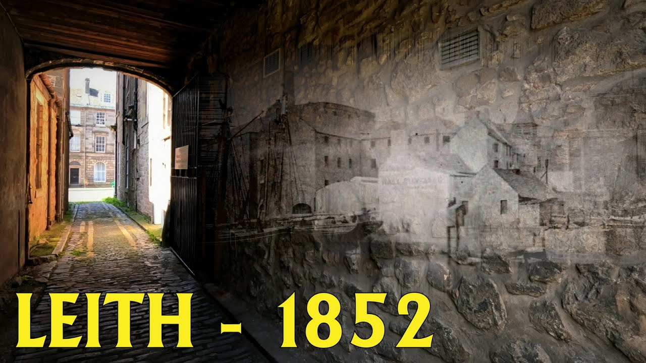 Walking an 1852 Map of Leith