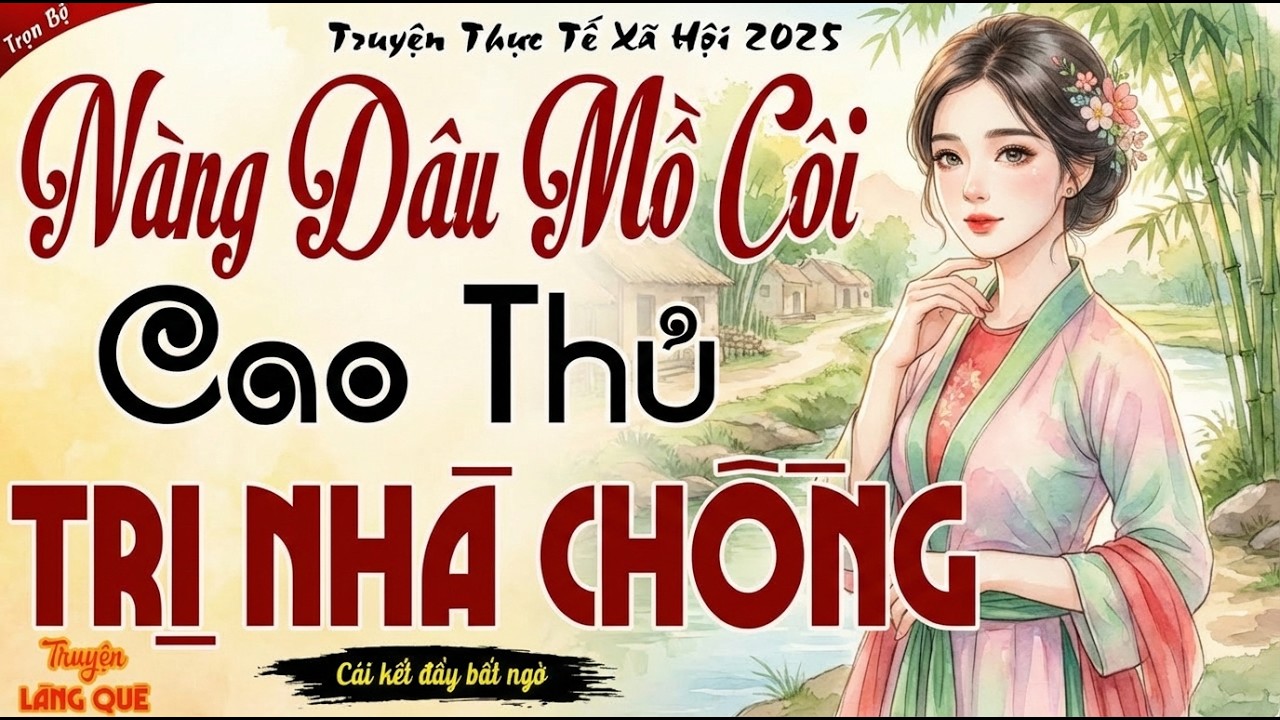 Mới nghe đã thấy hay： NÀNG DÂU MỒ CÔI CAO THỦ TRỊ NHÀ CHỒNG - Kể chuyện làng quê ngủ ngon