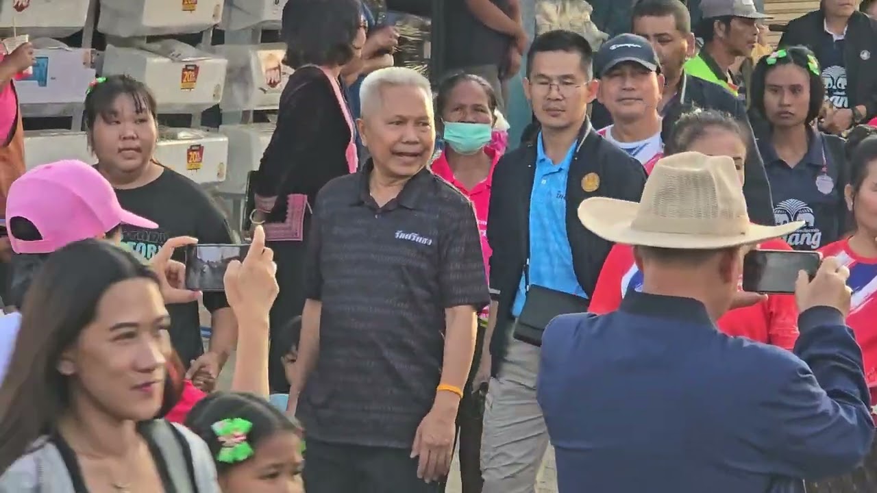 งาน90ปีลำปลายมาศ #3#2568 ขบวนเดินวันสุดท้ายปิดงาน #Buriram #Thailand