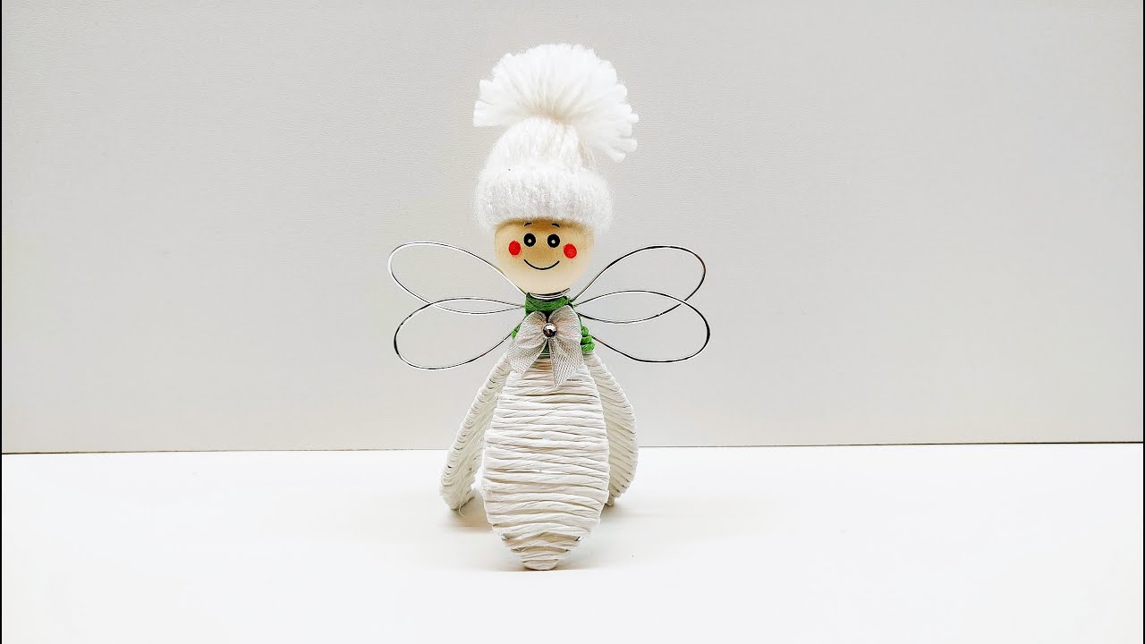 Schneeglöckchen-Fee  / DIY/ Drahtfigur / Dekoration / Frühling