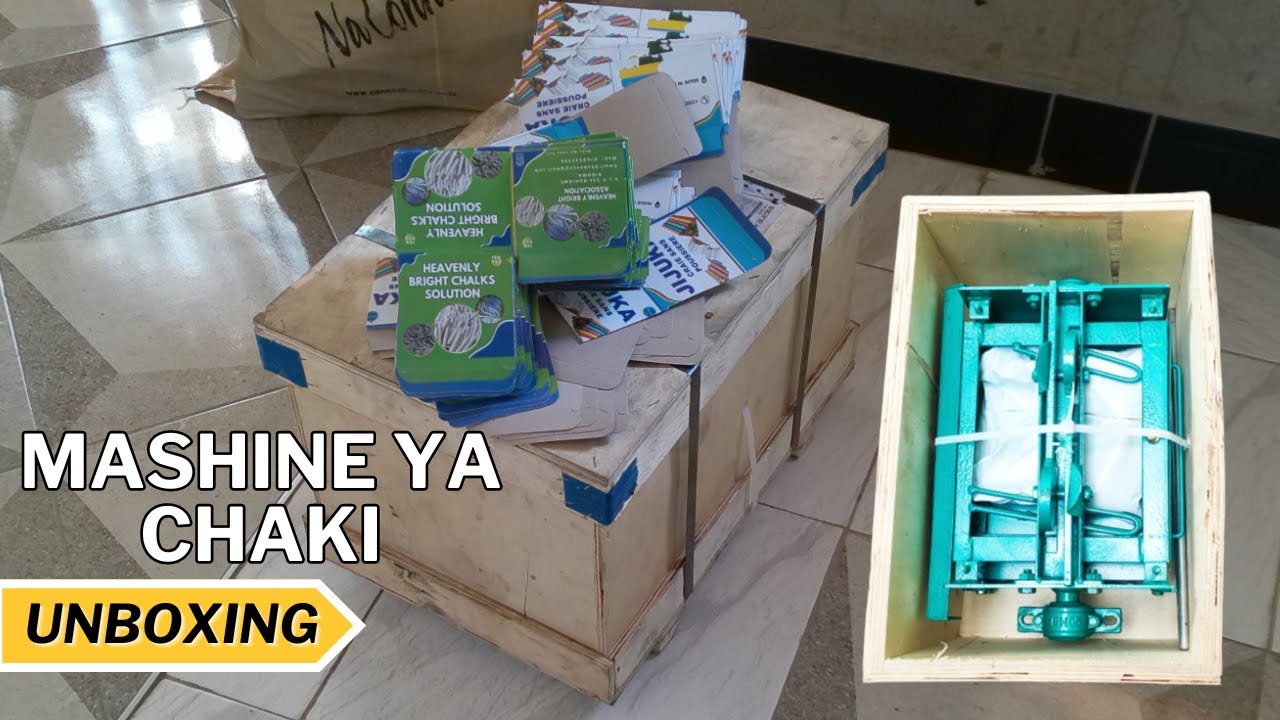MASHINE MPYA YA CHAKI YA KICHWA 1, UNBOXING