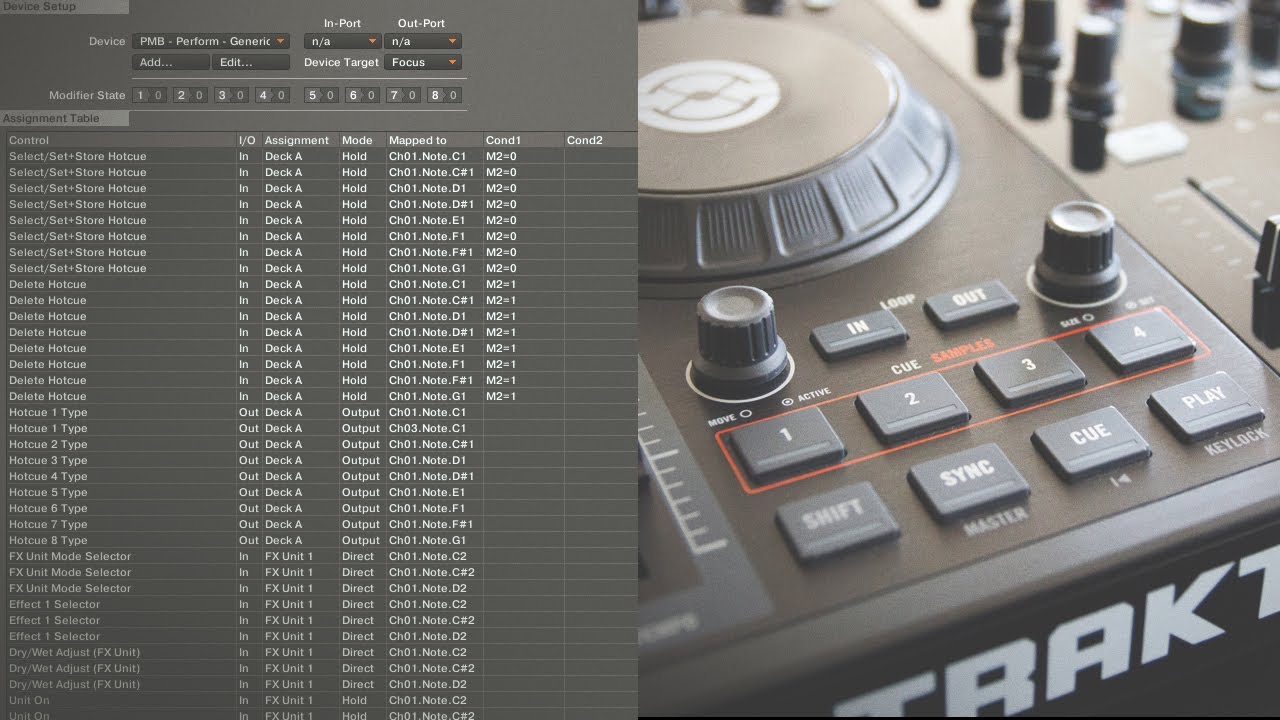Traktor Kontrol S2 Performance Routine Free Mappings