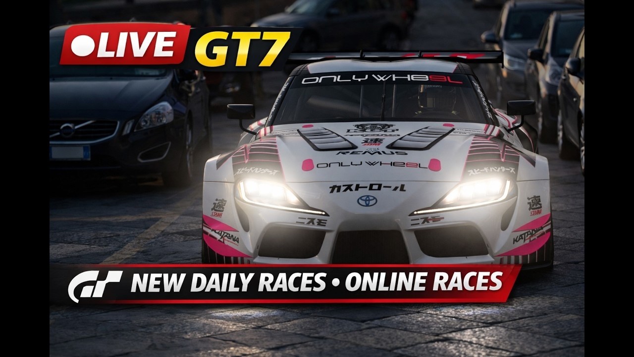 🔴🏁GT7 LIVE – Testing the NEW Daily Races!!🔥🔴