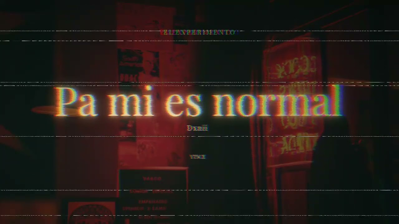 pa mi es normal (audio)