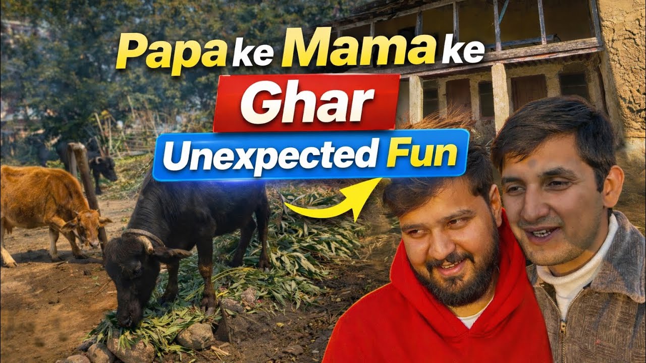 Mahashivratri ka Bhandara Khaya 🙏 | Papa ke Mama ke Ghar Unexpected Fun || Family || Sanmol Vlogs