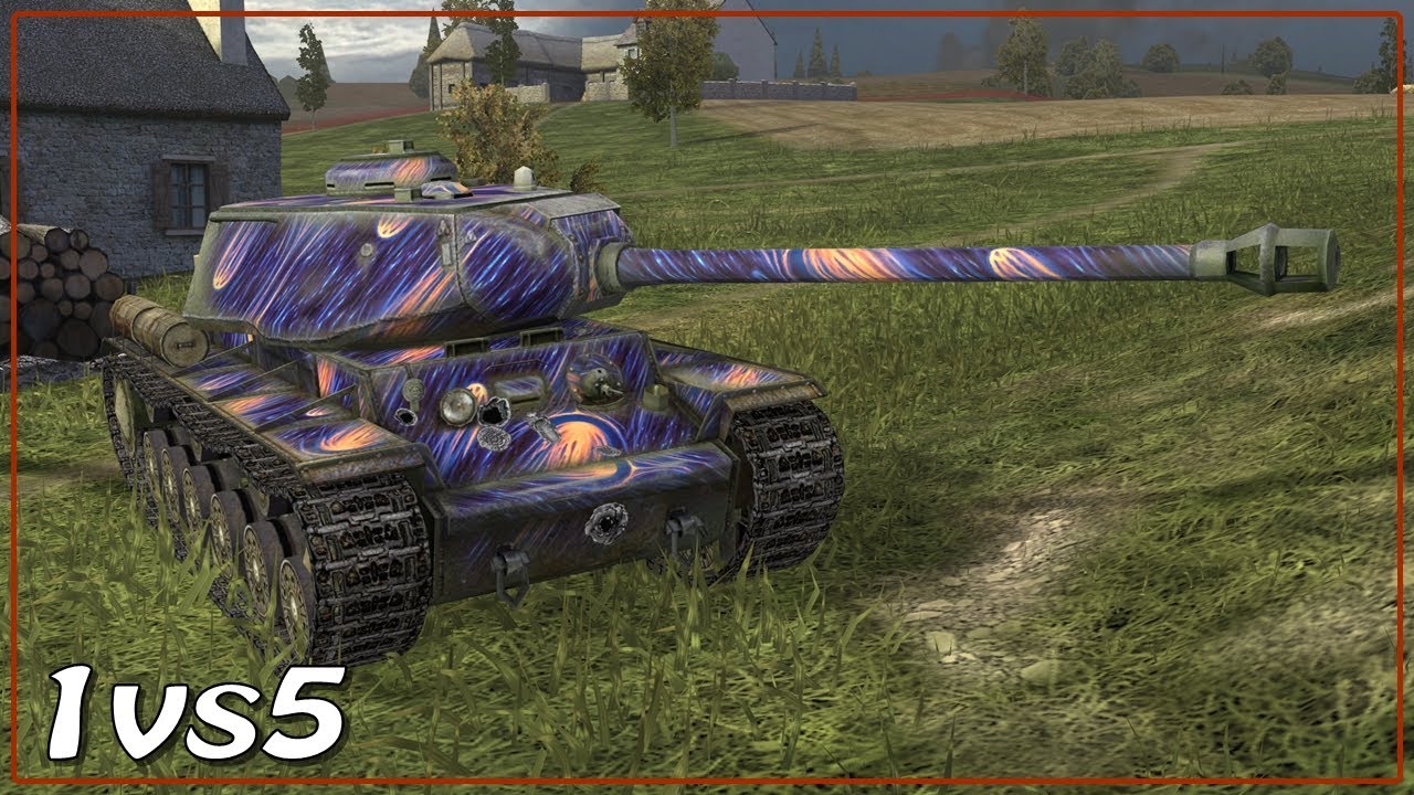 1v5 KV-1S &bull; 5 frags &bull; 4.1k dmg &bull; WoT Blitz