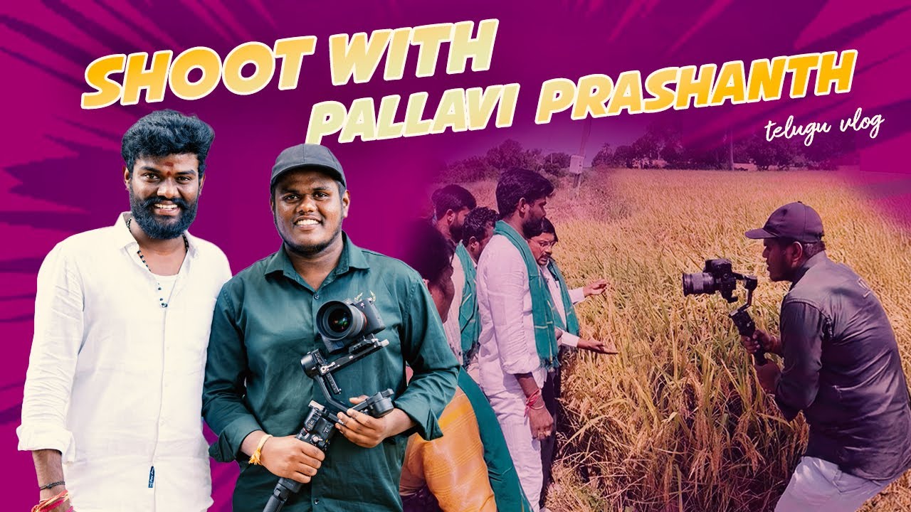 A Big Day! Shoot With Pallavi Prashanth 😍🔥 | #fullvlog 