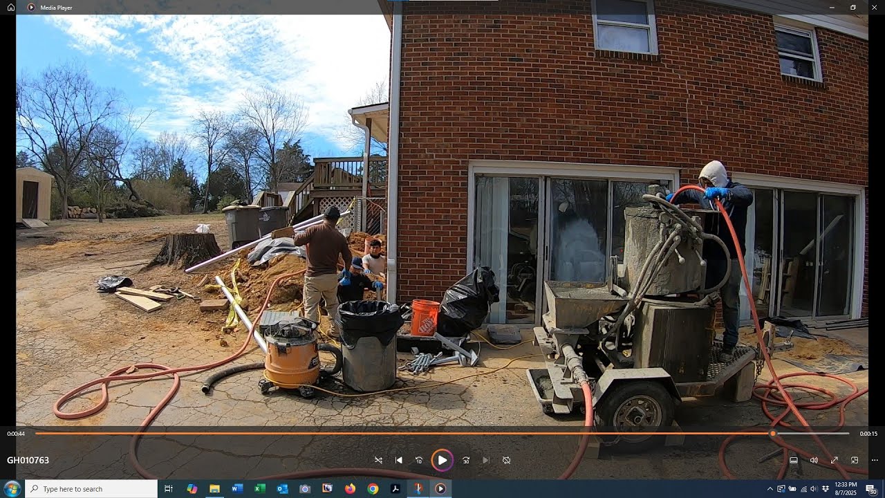 When The Sun Rises - The Lost Art of Pressure Grouting. Apply Structural Foam or Cementitious Grout?