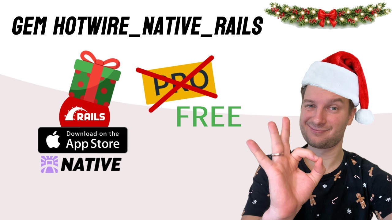 Gem Hotwire Native Rails - convert your Rails app into Native VERY FAST | SupeRails #219