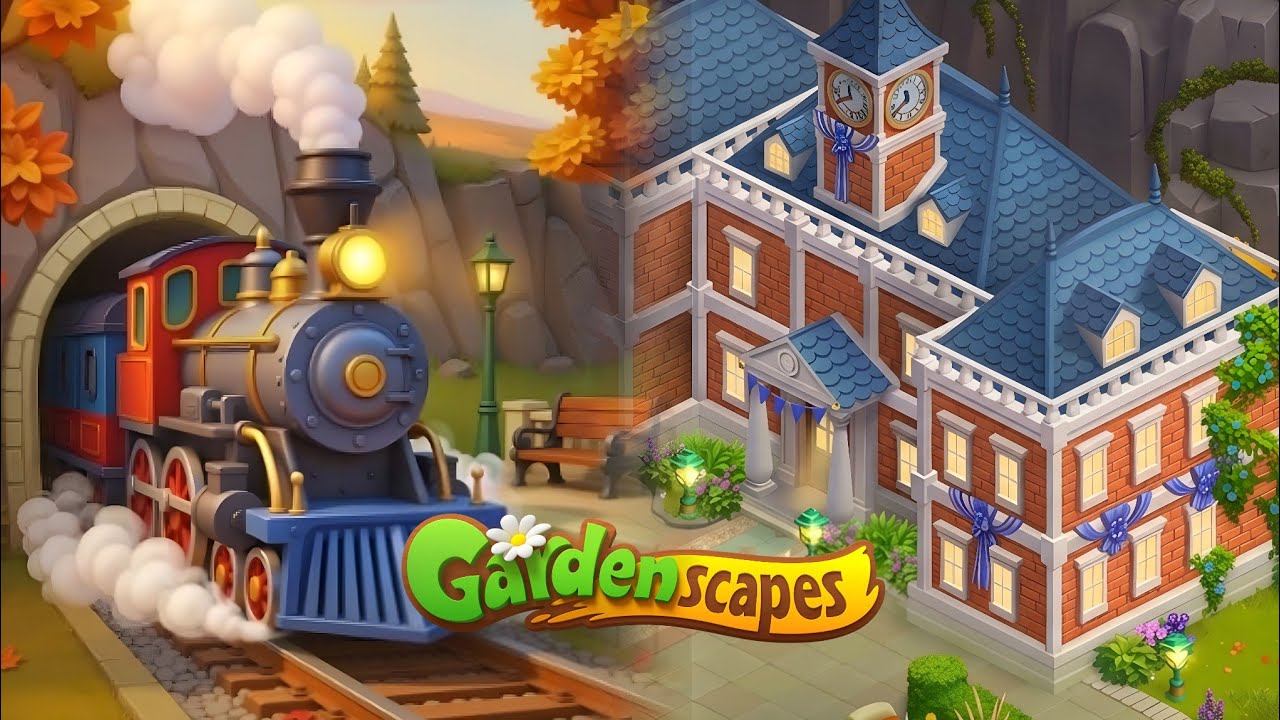 Gardenscapes Gameplay - New Location New Area Institute of Modern Butlers Day 1 - 3 Full Story