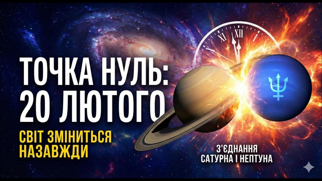 НЕ ПРОСПИ ЦЮ ДАТУ! Сатурн і Нептун запускають цикл на 36 років. Прогноз для всіх знаків.