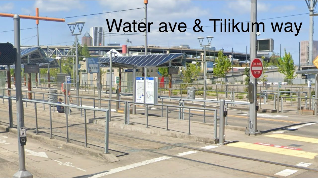 Water ave & Tilikum way in Portland OR.