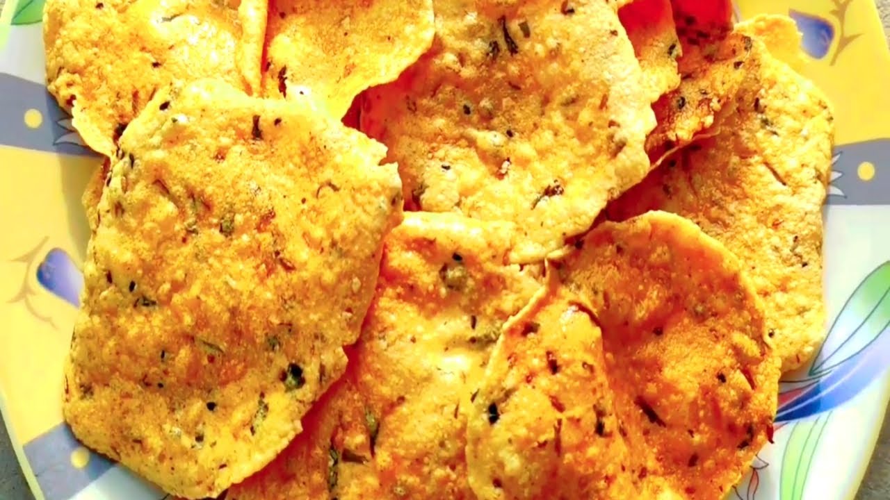 Aalu Papad Recipe-Potato Papad Recipe ll Aalu Papad Banane ka Assan Tarike ll By Village Food-VF