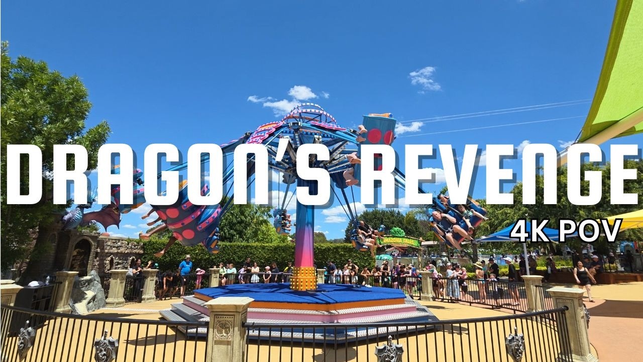 Dragon's Revenge | Funfields Victoria | 4K POV