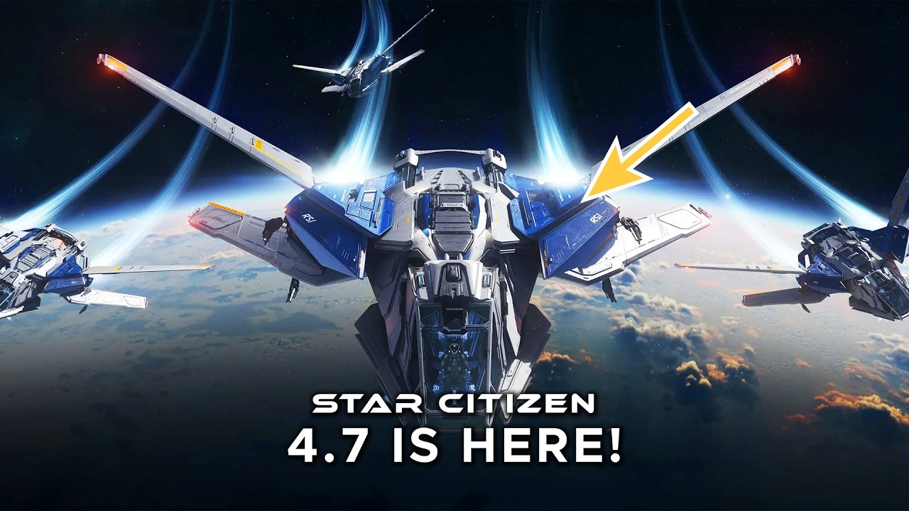 NEW 4.7 UPDATE is AMAZING - Star Citizen