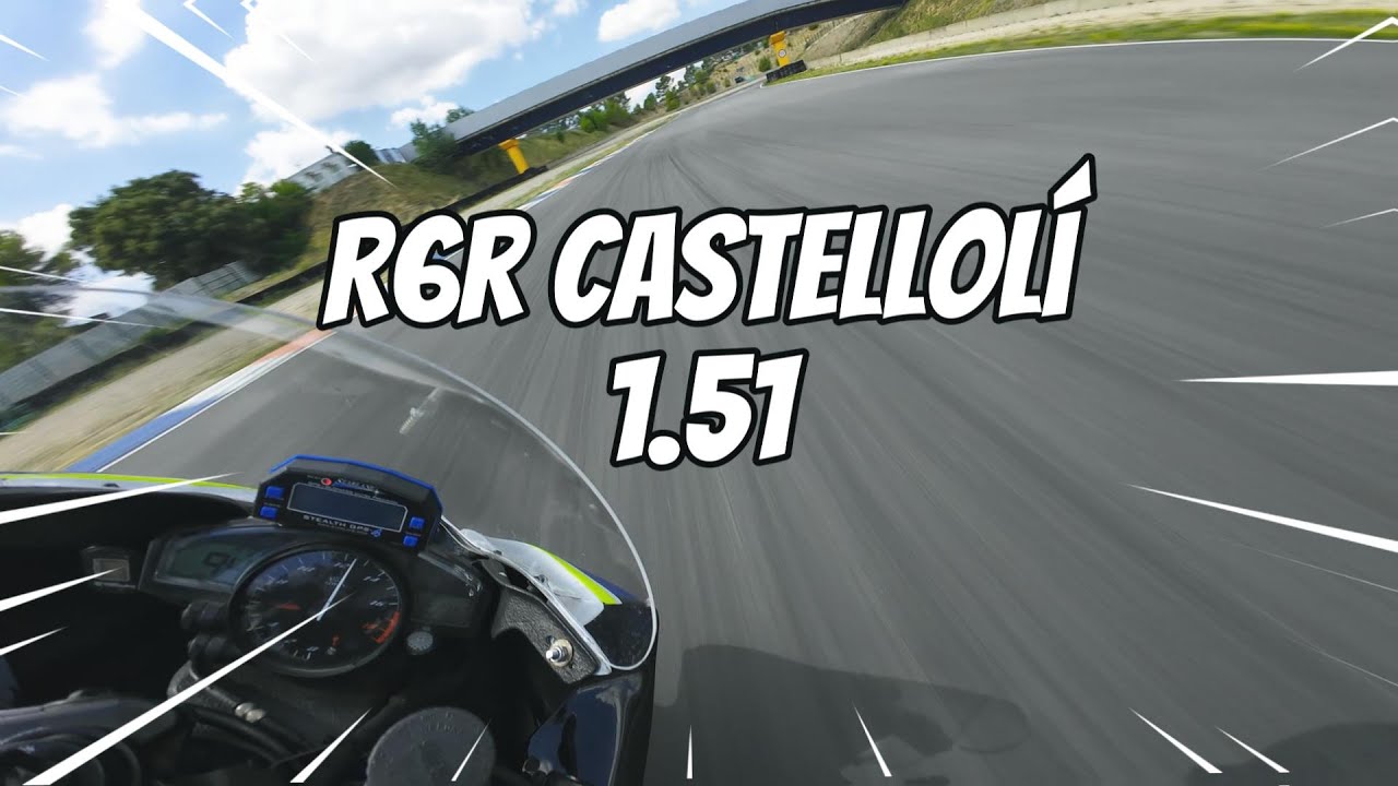 R6R a fuego en Castellolí con asfalto nuevo 🔥