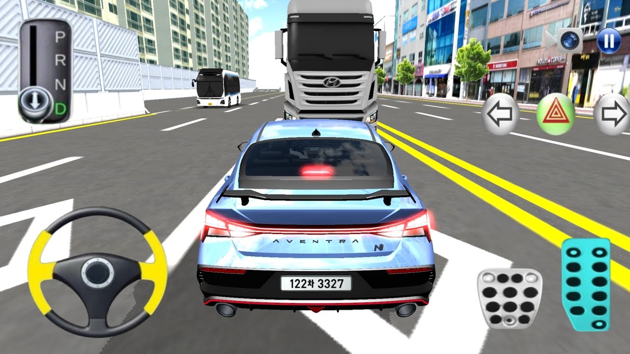 Car Crashes in New Eight Lane Highway - 3D Driving Class Police Car - 2026 Android iOS -Gameplay