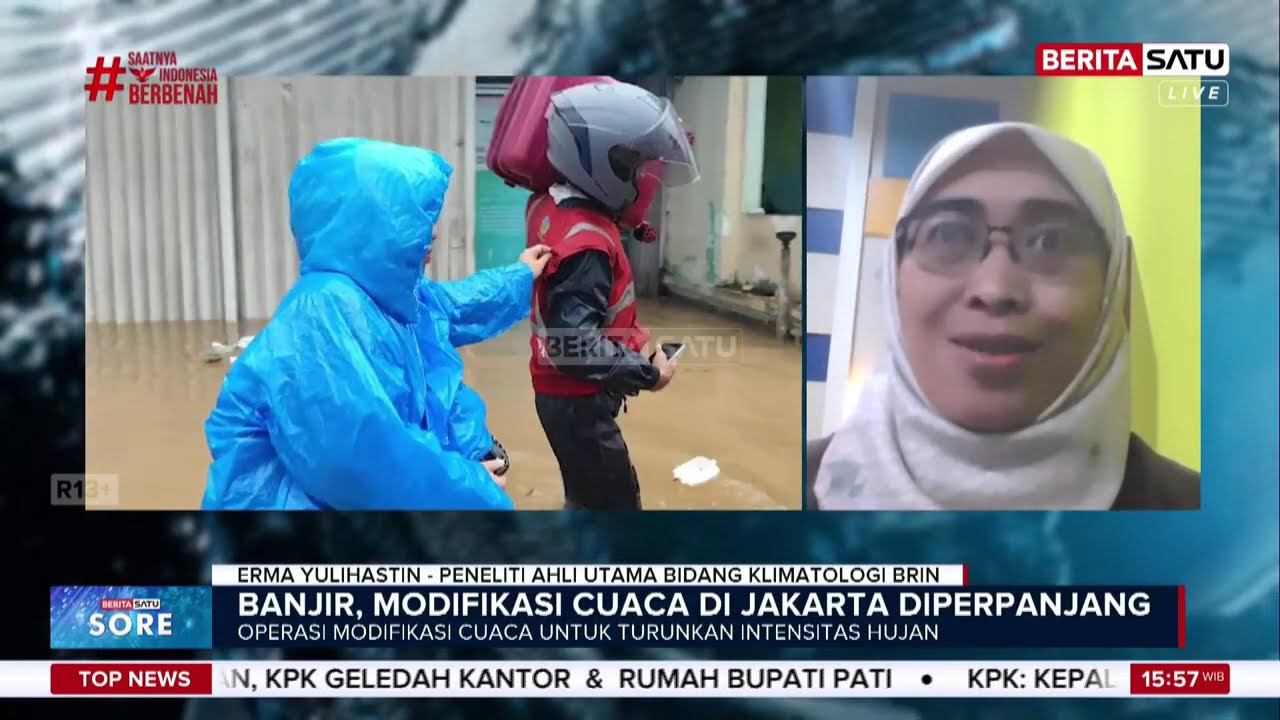 Peneliti: Hujan Jabodetabek Digeser dari Laut Menuju ke Darat #Beritasatu