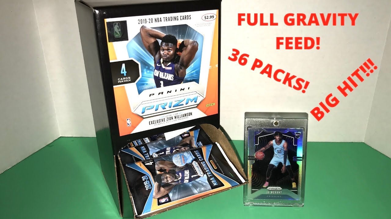 2019-20 Panini Prizm Basketball Gravity Feed Packs X36 | ROOKIE HIT!!!