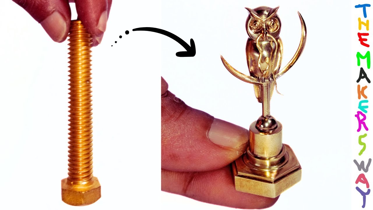  PRETTY  BRASS SCULPTURE #homemade #brasssculpture #metalsculpture #sculpture #metal #art #craft 