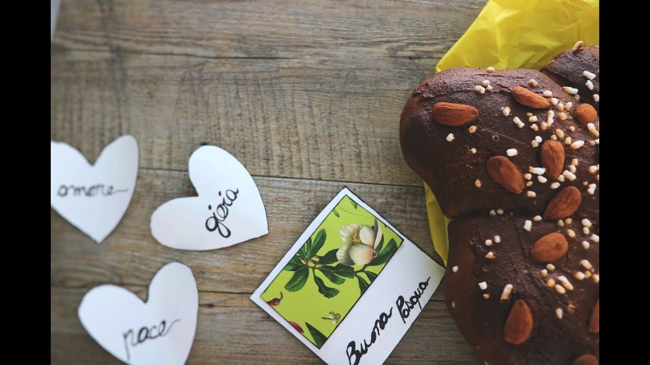 COLOMBA VEGANA- Ricetta di Pasqua senza lattosio