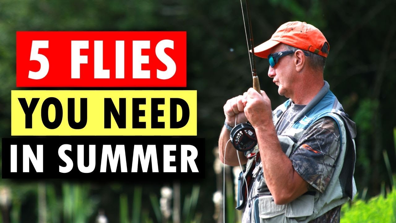 5 Best Flies For Summer Trout Fishing!