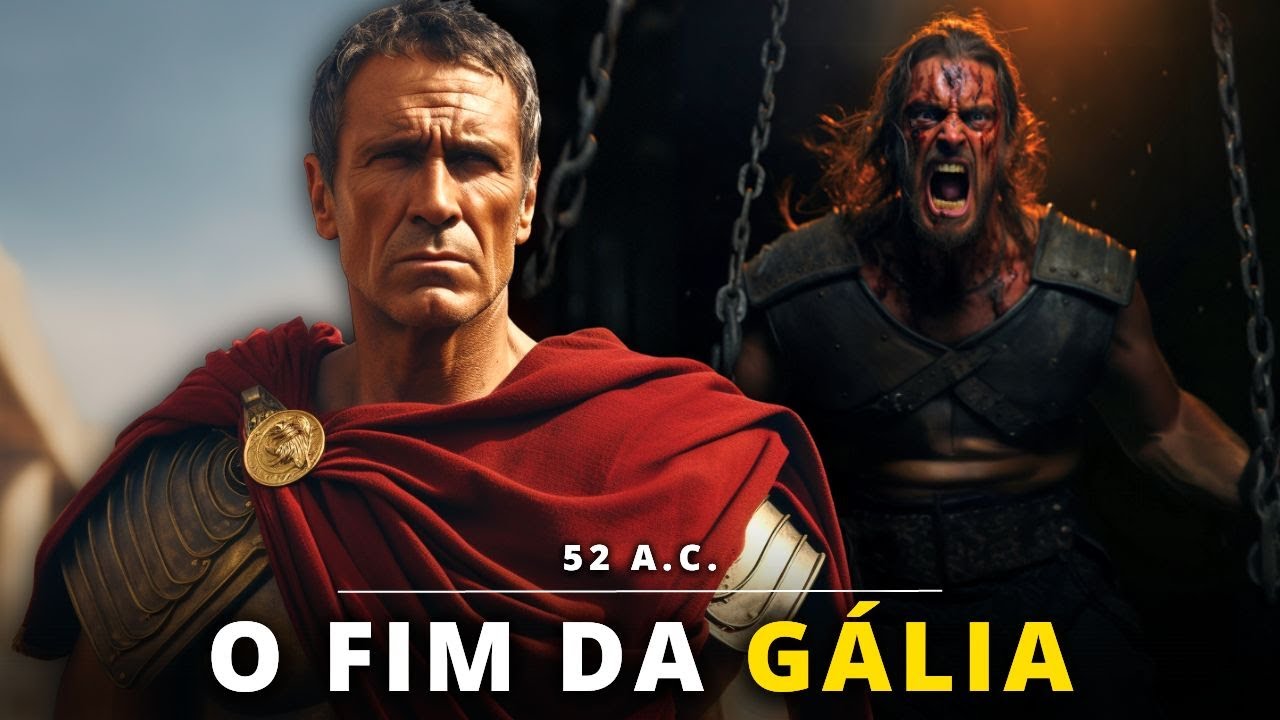JÚLIO CÉSAR CONQUISTA A GÁLIA | Batalha de Alésia (52 A.C.)