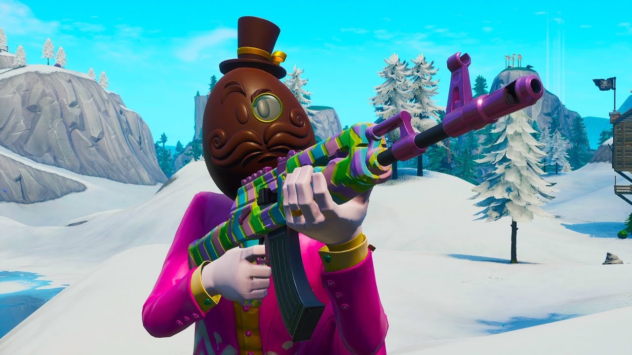 VICTORIA ÉPICA CON EL HUEVO DE CHOCOLATE EN FORTNITE