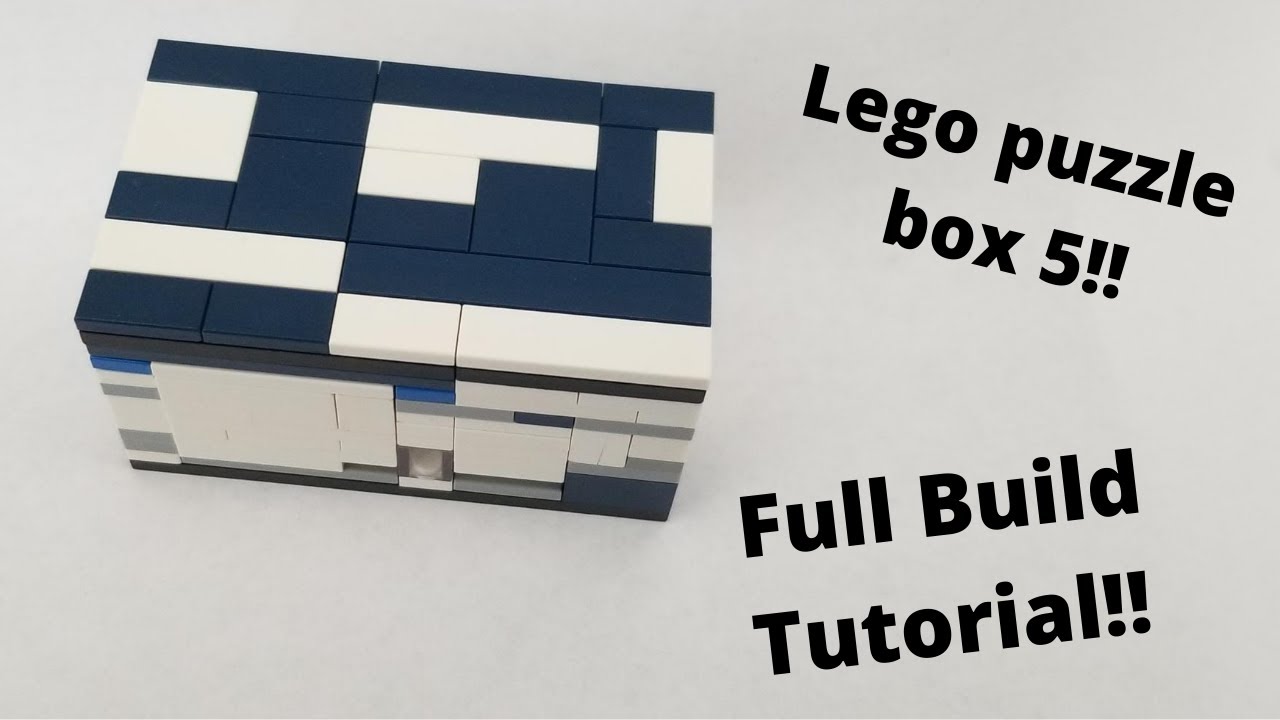 LEGO PUZZLE BOX 5 FULL BUILD TUTORIAL!!!